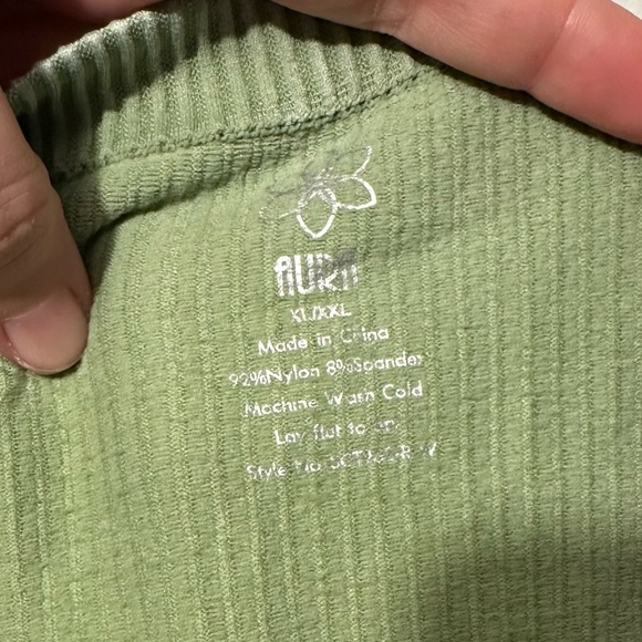 ❤️🔥 CLEARANCE - NWT Aura soft sage tube top - size XL/XXL - Picture 4 of 5